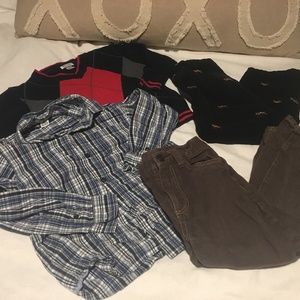 Bundle of kitestrings by Hartstrings tops and pants